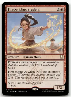 Firebending Student MTG Avatar: The Last Airbender 139 R NM - Image 1