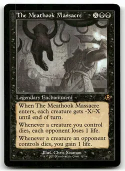 The Meathook Massacre Retro Frame MTG Innistrad Remastered 387 M NM - Image 1