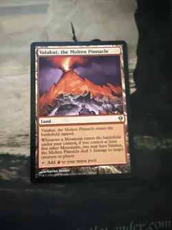 Magic: The Gathering Valakut, the Molten Pinnacle Zendikar Rare Land Regular En… - Image 1