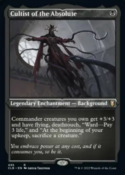 Cultist of the Absolute - Foil Etched x1 - Commander Legends: Battle for Baldur' - Image 1