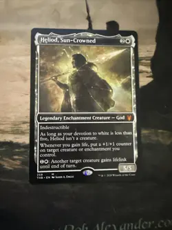 Magic: The Gathering Heloid Sun-Crowned Mythic THB Non-Foil showcase - Image 1