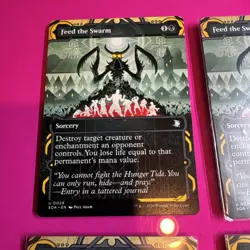 Feed the Swarm- Mtg: SOS - U 0029 (x4) *full Art - Image 2
