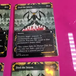 Feed the Swarm- Mtg: SOS - U 0029 (x4) *full Art - Image 3