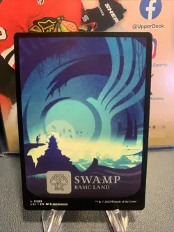 Swamp x1 Mtg Core Full Art The Lost Caverns of Ixalan - Image 1