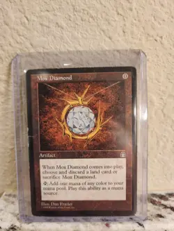 Mox Diamond Original Stronghold MTG Artifact Rare Moderately Played - Image 1