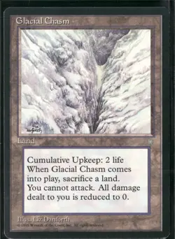 Magic the Gathering MTG Glacial Chasm - Image 1
