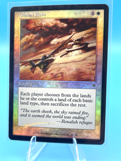 MTG Magic the Gathering Global Ruin (18/356) Invasion FOIL - Image 1