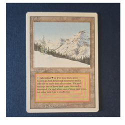 Taiga Revised Edition Dual Land Rare RG Regular English - Rob Alexander - Image 1