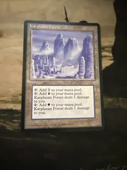 MTG Karplusan Forest - Ice Age #356 LP/EX - Image 1