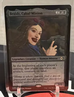 Braids, Cabal Minion Foil Etched Modern Horizons 2 Foil Rare - Image 1