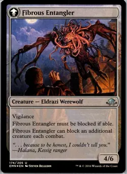 Tangleclaw Werewolf / Fibrous Entangler Eldritch Moon Foil - Image 1