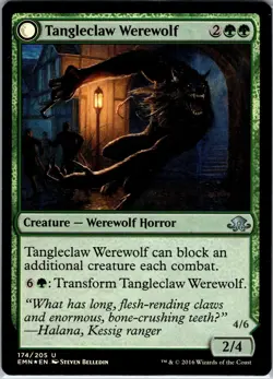 Tangleclaw Werewolf / Fibrous Entangler Eldritch Moon Foil - Image 2