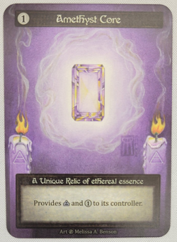 Amethyst Core - Unique - Beta - Sorcery: Contested Realm Near Mint - Image 1
