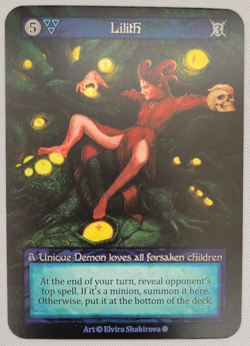 Lilith - Unique - Gothic - Sorcery Contested Realm - Image 1