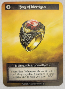 Ring of Morrigan - Unique - Arthurian Legends - Sorcery Contested Realm - Image 1