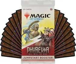 Phyrexia All Will Be One Magic The Gathering Jumpstart Booster Box 195166185255 - Image 2