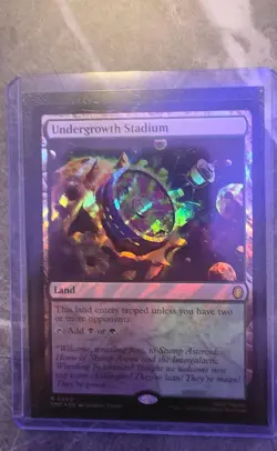 Undergrowth Stadium (Surge Foil) Commander: Teenage Mutant Ninja Turtles Foil - Image 1