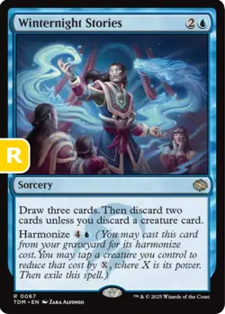 MTG Winternight Stories TDM R Sorcery NM - Image 1