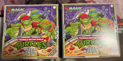 TWO Magic The Gathering Teenage Mutant Ninja Turtles TMNT Pizza Bundle X2 Lot - Image 1