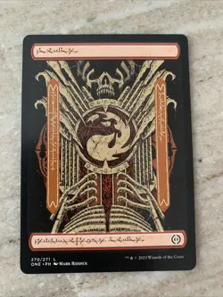 Mountain 270/271 Full Art X1 NM Phyrexia All Will be One MTG Magic the gathering - Image 1