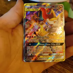 Charizard & Braixen GX SM230 Black Star Promo Holo Card Pokemon Sun & Moon - Image 2