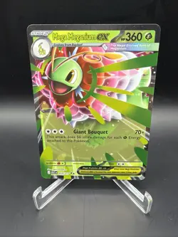 Mega Meganium ex 010/217 Double Rare Ascended Heroes Pokemon NM/M - Image 1
