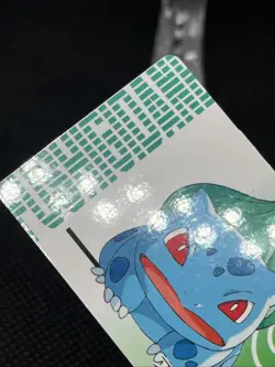 Bulbasaur 001 Mini Carddass Animation Version Japanese Pokemon Card - Image 4