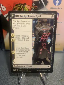 Okiba Reckoner Raid Nezumi Road Captain Kamigawa: Neon Dynasty MTG NM - Image 1