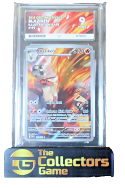 Pokemon TCG Blaziken 192/182 Destined Rivals Illustration Rare Ace 9 Mint - Image 1