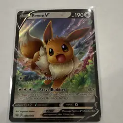 The Pokemon Company Eevee V SWSH065 Sword & Shield Promo Holo Pokemon TCG - Image 1