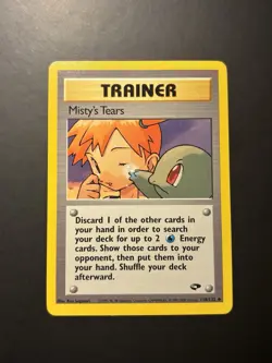 Pokemon Misty's Tears Gym Challenge 118/132 Uncommon Trainer Unlimited 2000 - NM - Image 1
