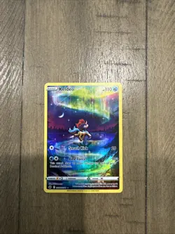 Pokemon Keldo TCG Holo Ultra Rare Full Art GG07/GG70 Crown Zenith NM - Image 3