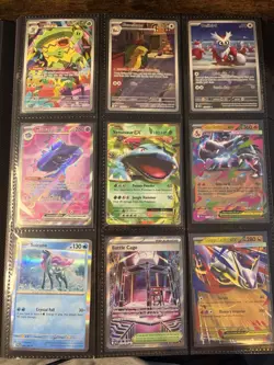 HUGE VINTAGE/MODERN POKEMON BINDER COLLECTION LOT EX, MEGA TCG HOLO FULL ARTS - Image 3