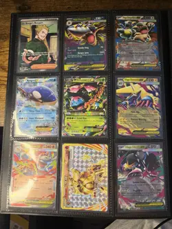HUGE VINTAGE/MODERN POKEMON BINDER COLLECTION LOT EX, MEGA TCG HOLO FULL ARTS - Image 4