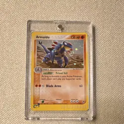 Pokemon Armaldo EX Sandstorm Holo Rare 1/100 120 HP Pokemon TCG - Image 1