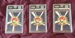 Pokemon TCG Neo Premium File Fire PSA Lot - Cyndaquil, Quilava, Typhlosion Seque - Image 2