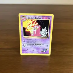 Pokemon TCG Sabrina's Slowbro 060/132 Gym Heroes Unlimited - Image 1