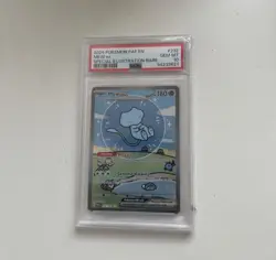 Pokemon TCG - Mew EX 232/091 - Paldean Fates Bubble Mew - SIR - PSA 10 GEM MINT - Image 1