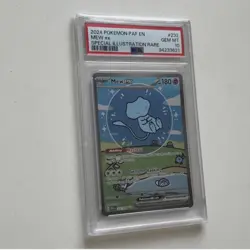 Pokemon TCG - Mew EX 232/091 - Paldean Fates Bubble Mew - SIR - PSA 10 GEM MINT - Image 3