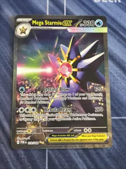 Pokemon TCG - Mega Starmie ex 118/088 Special Illustration Rare Perfect Order NM - Image 1