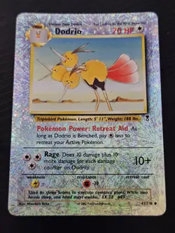 Pokemon Dodrio Legendary Collection 41/110 Reverse Holo NM-MINT - Image 1