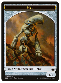 MTG - 12 x Different Myr Artifact Creatures - for Commander / Modern - All LP+ - Image 2