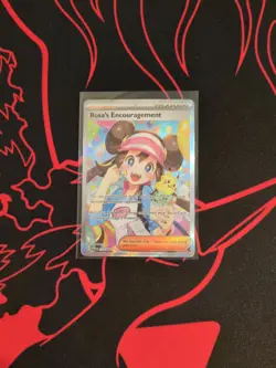 Pokemon Rosa's Encouragement SIR 123/088 Me03: Perfect Order - Image 1