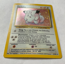 Clefairy 005/102 Base Set Holo never played near mint Pokemon tcg - Image 2