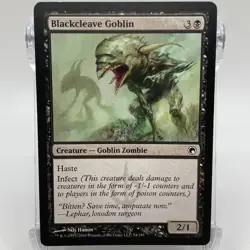 Blackcleave Goblin Non-Foil Common Creature 54/249 MTG Scars of Mirrodin LP - Image 1