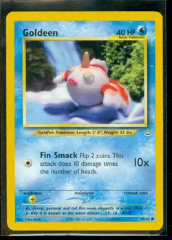 Pokemon GOLDEEN 45/64 Neo Revelation - NEAR MINT/MINT - Image 1