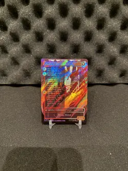 MTG Joshua, Phoenix's Dominant (Borderless) (Surge Foil) Final Fantasy Foil Eng - Image 2