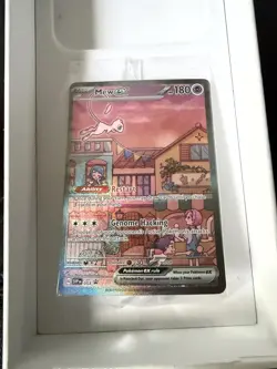Mew ex SVP 053 Pokemon TCG Scarlet Violet 151 Black Star Promo Full Art SEALED - Image 1