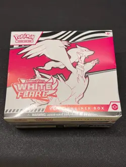 pokemon SCARLET & VIOLET WHITE FLARE sealed ETB - Image 1