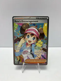Pokemon Rosa's Encouragement 123/088 Full Art Perfect Order FREE SHIPPING - Image 1